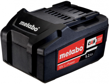 Аккумулятор для инструмента Metabo 625592000 18В 5.2Ач Li-Ion 5.2 А*ч