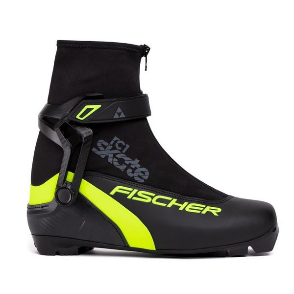 Ботинки для беговых лыж Fischer RC1 Skate S86022 черный/желтый 42 р.