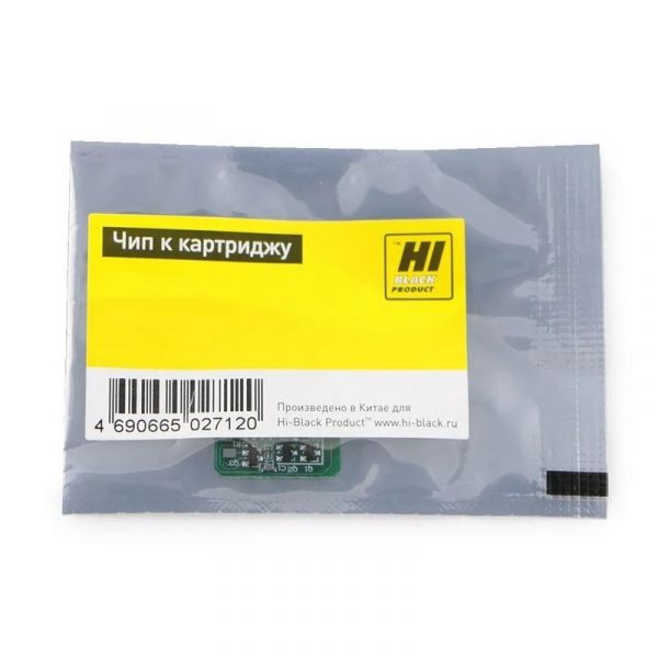 Чип картриджа Hi-Black CF287X Bk для HP LJ Enterprise M506/M527/M501 18000 стр. OEM