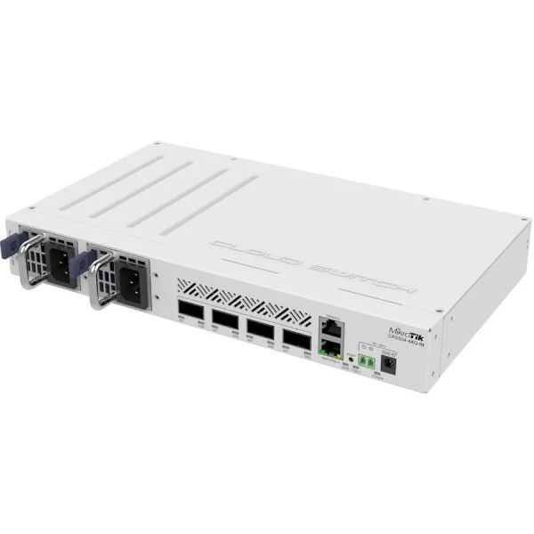 Коммутатор MikroTik CRS504-4XQ-IN 5x100 Гбит/сек, 100 Мбит/сек, управляемый